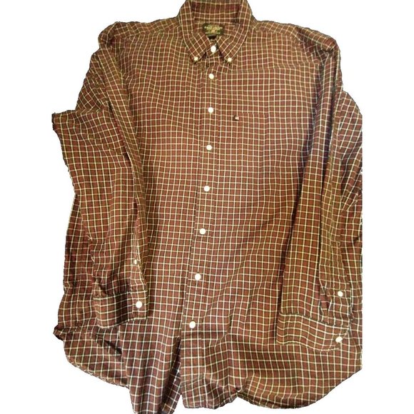 RALPH LAUREN JEANS COMPANY MEN'S Snap Purple CHECKERED SHIRT SIZE 3X - Picture 1 of 4